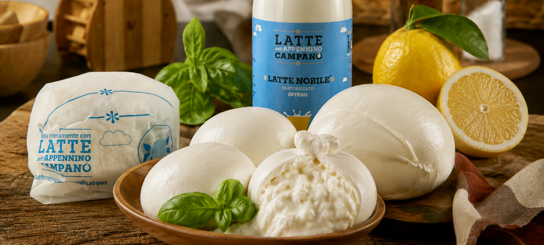 Differenza tra mozzarella, fiordilatte e burrata