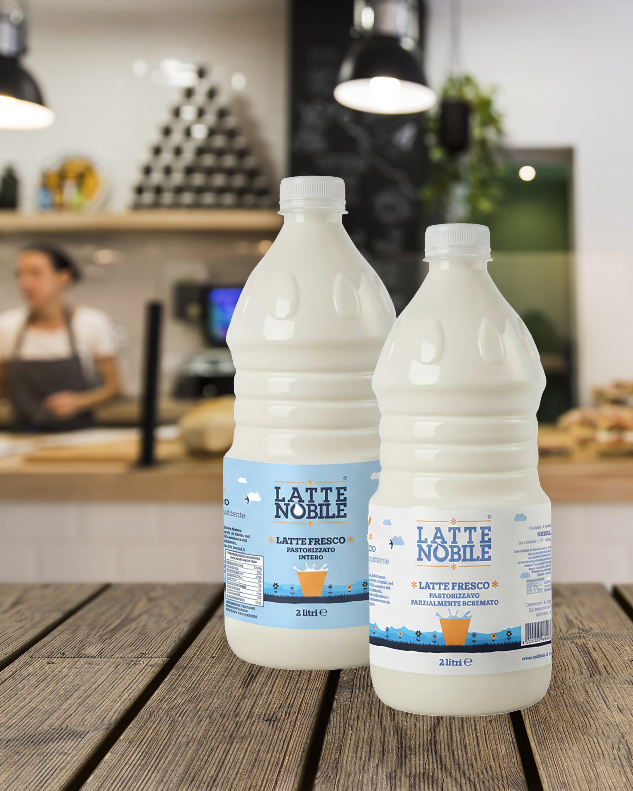 Latte Nobile Parzialmente Scremato in PET 2L